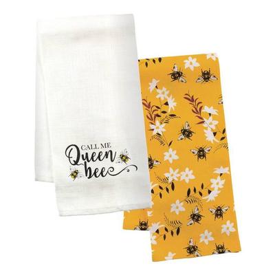 Regal Art & Gift 13136 - Bee Home Entertaining Towel Set/2 Kitchen Dining Linens