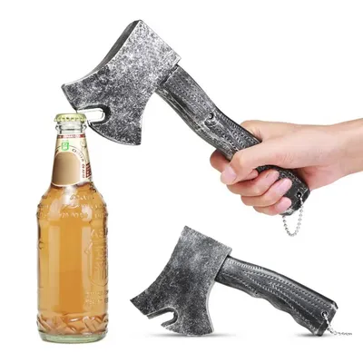Ouvre-bouteille de bière innovant ouvre-bouteille multifonction en forme de marteau de Thor