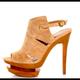 Jessica Simpson Shoes | Jessica Simpson Cat Heels | Color: Tan | Size: 7