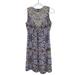 Tory Burch Dresses | Euc Tory Burch Silk Beaded Cocktail Dress | Color: Blue/Brown | Size: 2