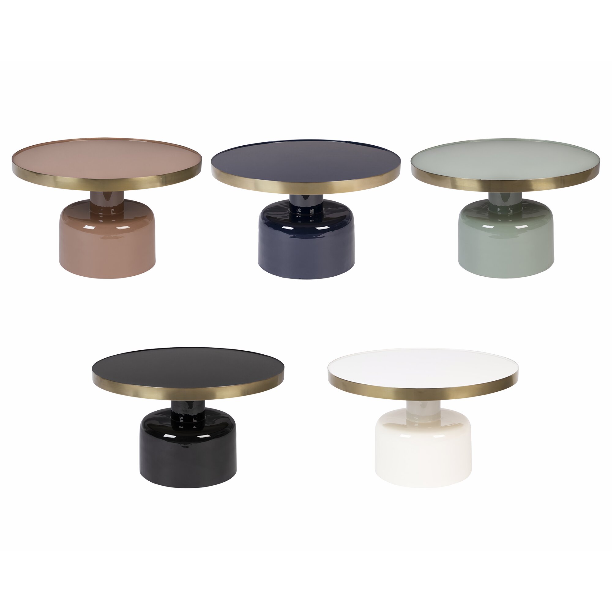 Zuiver »Glam« Couch-/Beistelltisch grün