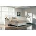 Fresnes White 4-piece Queen Bedroom Set with 2 Nightstands and Chest