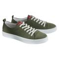 Snipe® Waschbarer Nubukleder-Sneaker, 43 - Khaki, Herren, aus Leder