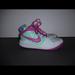 Nike Shoes | Nike Team Hustle D 9 Shoes | Color: Green/Pink | Size: 4.5 Y