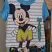 Disney Pajamas | Carter's Mickey Mouse Flame Resistant 2 Piece Pajama Pj Set Boys | Color: Tan | Size: 4tb