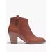 Madewell Shoes | Madewell The Billie Boot Leather Booties Size 8 | Color: Brown | Size: 8