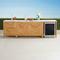 Westport 3-pc. Outdoor Kitchen Set in Natural Teak - Frontgate