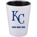 Kansas City Royals 2oz. Personalized Ceramic Shot Glass