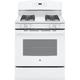 GE Appliances 30" 5 cu ft. Freestanding Gas Range in White | 46.25 H x 30 W x 28.75 D in | Wayfair JGB635DEKWW