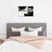 Etta Avenue™ Abstract Halfway Black & White Textures - Wrapped Canvas Graphic Art Print Canvas in Black/White | 10 H x 15 W x 1.5 D in | Wayfair