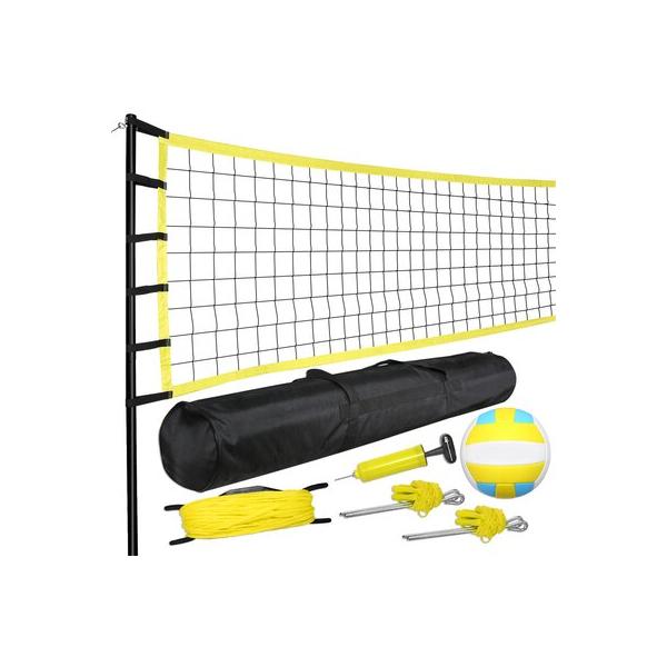 oxygie-outdoor-portable-volleyball-net-set-system-for-backyard-vinyl-in-black-yellow-|-36-h-x-384-w-x-4-d-in-|-wayfair-we-cj0705y/