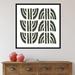 Corrigan Studio® The Modern Tribe By Statement Goods Framed Wall Art Print Paper in Black/Green/White | 33 H x 33 W x 0.8 D in | Wayfair