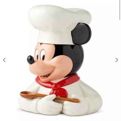 Disney Other | Disney Mickey Mouse Chef Cookie Jar | Color: Tan | Size: Os