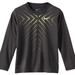 Nike Shirts & Tops | 6 Dark Grey Nike Tee Boys Long Sleeve Sports Athletic Wear T Shirt Top | Color: Black | Size: 6b