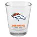 Denver Broncos 2oz. Personalized Shot Glass