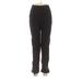 H & S Casual Pants - High Rise: Black Bottoms - Women's Size 8