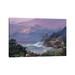 East Urban Home Sunset Fog by Michael Humphries - Wrapped Canvas Painting Canvas | 12 H x 18 W x 1.5 D in | Wayfair