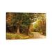 East Urban Home Autumn's First Day by Andy Amos - Wrapped Canvas Photograph Canvas in Green | 12 H x 18 W x 1.5 D in | Wayfair