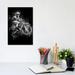 East Urban Home Dirt Bike Jump by Cornel Vlad - Wrapped Canvas Graphic Art Canvas | 12 H x 8 W x 0.75 D in | Wayfair