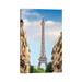 East Urban Home Parisian Flair by Melanie Viola - Wrapped Canvas Photograph Metal | 40 H x 26 W x 1.5 D in | Wayfair