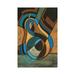 East Urban Home A Pear for Diego (Rivera) by Barbara Rush - Wrapped Canvas Painting Canvas | 12 H x 8 W x 0.75 D in | Wayfair