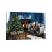 East Urban Home Marry Christmas by Kate Andryukhina - Wrapped Canvas Graphic Art Canvas | 8 H x 12 W x 0.75 D in | Wayfair