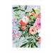 East Urban Home Mottled Flora I by Victoria Borges - Wrapped Canvas Painting Metal | 40 H x 26 W x 1.5 D in | Wayfair