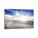 East Urban Home Seascape w/ Gulls by Bluebird Barn - Wrapped Canvas Painting Metal | 26 H x 40 W x 1.5 D in | Wayfair