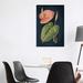 East Urban Home Anthurium Ferrierense Dark Blue by Wild Apple Portfolio - Wrapped Canvas Graphic Art Metal | 40 H x 26 W x 1.5 D in | Wayfair