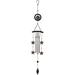 Arlmont & Co. Wind Chime Wood/Metal in Brown | 5 H x 2 W x 12.2 D in | Wayfair 672F8CBAE0D345CD906AB9E352DB651A