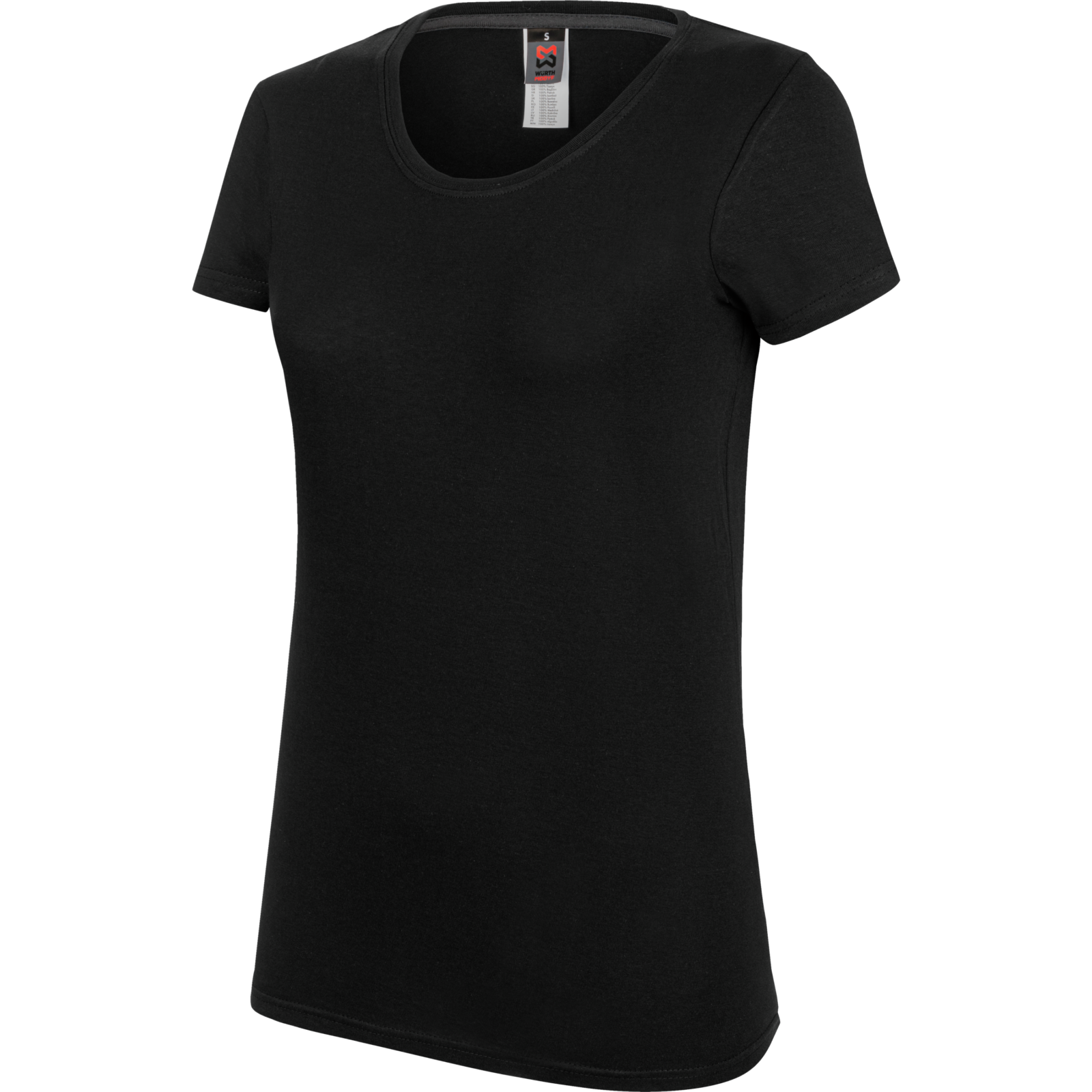 Tee-shirt de travail femme Job+ noir Würth MODYF