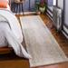 Oakey 12' x 15' Modern Wool Light Gray/Charcoal/Gray/Light Beige/Peach Area Rug - Hauteloom