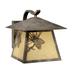 Vaxcel Lighting Whitebark 1 Light Outdoor Wall Sconce - 9.5 Inches