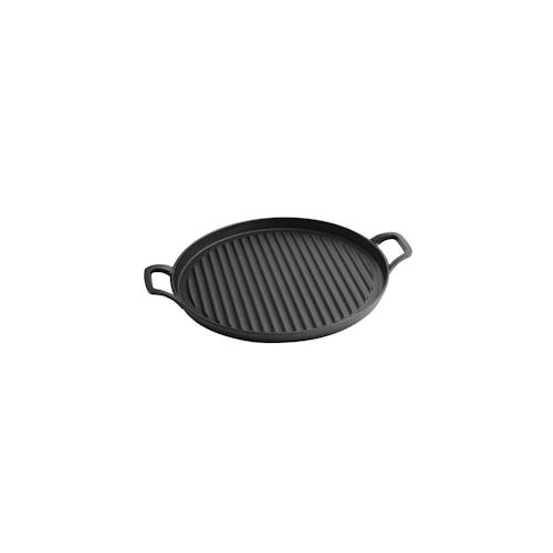 SANTOS BBQ Grillplatte / Pfanne Ø 31 cm, Gusseisen