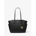 Michael Kors Marilyn Medium Saffiano Leather Tote Bag Black One Size
