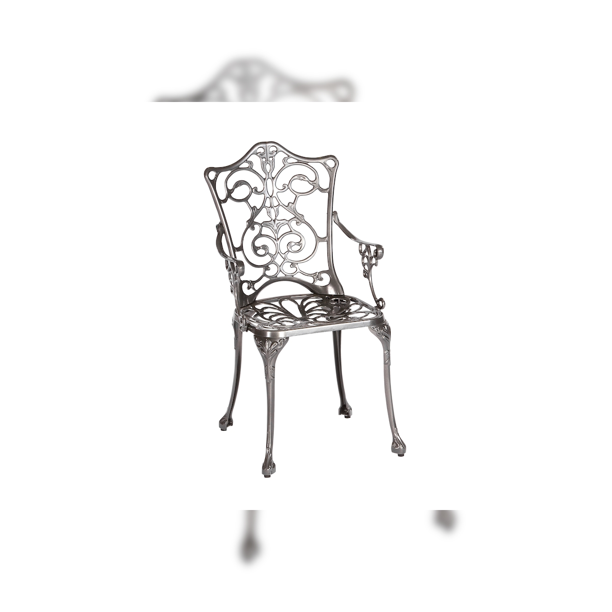 Merxx Lugano Sessel, Aluminiumguss, Graphit Image