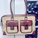 Dooney & Bourke Bags | Dooney & Bourke Beige Brown Large Leather Satchel Bag | Color: Brown/Tan | Size: 12.75 X 8.25 In