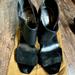 Gucci Shoes | Gucci Heels. 4 1/2 Inch Heels. Size 39 | Color: Black | Size: 9