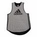 Adidas Tops | Adidas Racerback Tank Top Athletic Shirt Grey Medium Black White | Color: Black/Gray | Size: M