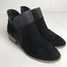 American Eagle Outfitters Shoes | American Eagle Leather Ankle Booties | Color: Black | Size: 6.5