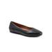 Women's Shiraz Flat by SoftWalk in Black (Size 9 M)