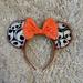 Disney Accessories | Jack Skellington Mouse Ears | Color: Black/Orange | Size: Os
