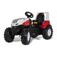 Rolly Toys rollyFarmtrac Trettraktor Steyr 6300 Terrus CVT 720002 (ab 3 Jahre, Flüsterlaufreifen, längen-und höhenverstellbarer Sitz), rot