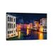 East Urban Home View of Grand Canal by Susanne Kremer - Wrapped Canvas Photograph Canvas | 12 H x 18 W x 1.5 D in | Wayfair