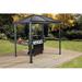 Sojag Ventura 7 Ft. W x 5.5 Ft. D Metal Grill Gazebo Metal/Steel/Soft-top in Gray | 96.46 H x 82.7 W x 66.9 D in | Wayfair 500-9161427