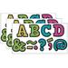 Teacher Created Resources Chalkboard Brights Bold Magnetic Letters, Metal in Green/Pink | 9 H x 9.87 W x 1.14 D in | Wayfair TCR77190-3