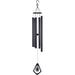 Arlmont & Co. Agate Wind Chime Wood/Metal in Brown | 28 H x 7 W x 2 D in | Wayfair A95F466B8A1447BEA9E60939D749D780