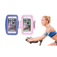 Fitness Phone Arm Band: Baby Pink One