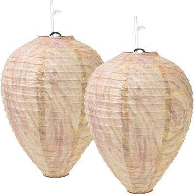 Wespennest-Attrappe 2er-Set (ø x h) 200 mm x 280 mm 2 St. - Gardigo