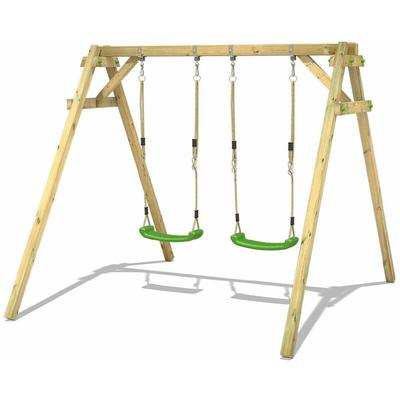 Schaukelgestell Kinderschaukel Smart Move Schaukel, Schaukelgerüst, Doppelschaukel, Holzschaukel Image